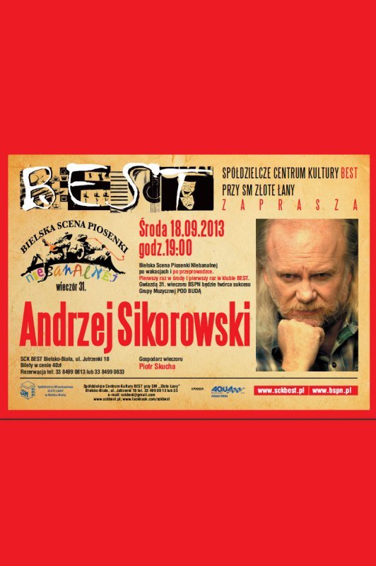 Andrzej Sikorowski w klubie "Best"