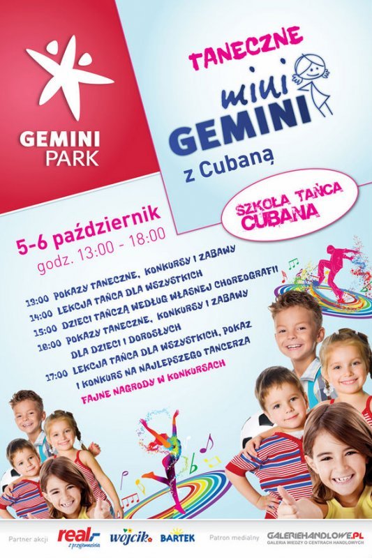 Taneczny październik dla najmłodszych