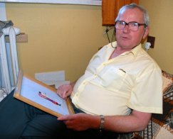 Haftowanie to sposób na życie Władysława Duźniaka.