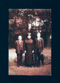 Józef Ignacy Miodoński z żoną Julią i synem Janem
