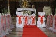 Dekoracje, dekoracje ślubne, Dekoracje kościoła, Dekoracje na Chrzciny, Dekoracje na Komunie