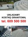Kostka granitowa produkujemy sprzedajemy układamy