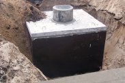 Szambo szamba betonowe zbiornik na ścieki gnojów