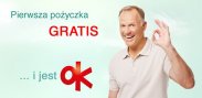 Pierwsza pożyczka gratis,bo...jest OK Money!