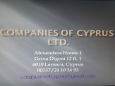 Zarejestruj spolke na Cyprze