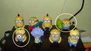 minionki z mc donalds