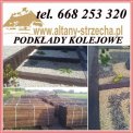 Podkłady kolejowe do ogrodu w 1 klasie