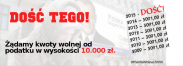 Akcja protestacyjna, petycja Kwota Wolna od Podatk