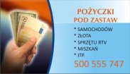 POŻYCZKI PRYWATNE POD ZASTAW NIERUCHOMOŚCI
