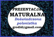 Prezentacja maturalna na zamówienie