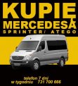 KUPIĘ Auta Dostawcze Mercedes-Benz SPRINTER ATEGO