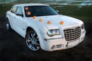 HIT!!!Chrysler 300c do Ślubu/Wesela Biała Perła
