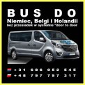 bus do HOLANDII , NIEMIEC - BELGII - CODZIENNIE