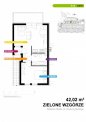 Mieszkanie 2 pokojowe 42,02 m2, Wapienica, garaż