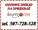 Sprzedam Spółkę z o o  z 2013 roku cena 6500 z