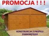GARAŻE DREWNOPODOBNE różne wymiary