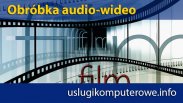 Usługi obróbka Audio Wideo montaż filmów wesel