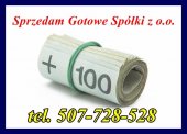 Sprzedam Gotową Spółkę z lat 1988-2015
