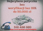 Nowość Pożyczki bez sprawdzania baz