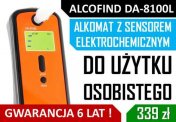 Alkomat Elektrochemiczny AlcoFind DA