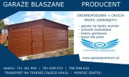 garaże blaszane drewnopodobne - różne wymiary!