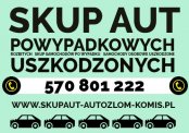powypadkowe Kraków , skup aut powypadkowych
