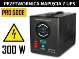 Zasilanie awaryjne Przetwornica Prądu z ładowani
