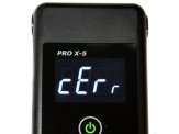 Odblokowanie alkomatu alcofind Pro X-5 Plus Błąd