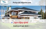 NAJLEPSZE POŻYCZKI HIPOTECZNE BEZ BIK!