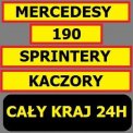 SKUP aut MERCEDESÓW 190,124  SPRINTER KACZOR