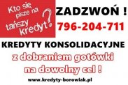 KREDYTY KONSOLIDACYJNE – jedna NISKA rata.