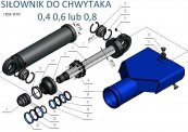 Części zamienne do chwytaków do złomu