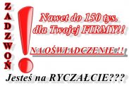 JESTEŚ NA RYCZAŁCIE ? MAMY DO 150 TYS. DLA CIEBI