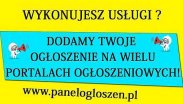 Wykonujesz usługi? Chcesz coś sprzedać lub kupi