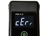 Błąd cErr- co oznacza w alkomacie PRO-X-5