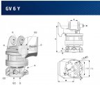 Rotator obrót do chwytaka do złomu - Indexator G