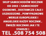 auto skup / skup aut Śląsk / Małopolska / Opols