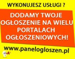 Dodawanie ogłoszeń. Dodamy ogłoszenie za Ciebie