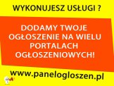 Dodawanie ogłoszeń. Dodamy ogłoszenie za Ciebie
