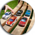 Modele samochodów BMW Shell komplet 5szt Nowe