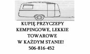 Skup przyczep kempingowych, towarowych, lekkich, S