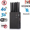 Portable cell phone gps lojack jammer