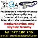 Przychodnia medycyny pracy - badania pracowników.