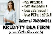 NAJLEPSZA oferta KREDYTU dla FIRM na OŚWIADCZENIE