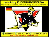 ELEKTROMONTER – potrzebny od zaraz – Niemcy