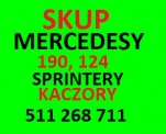 Skup MERCEDESÓW,Mercedes 190,124,Sprinter,Kaczor
