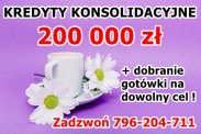 KREDYTY KONSOLIDACYJNE/ GOTÓWKOWE – jedna rata