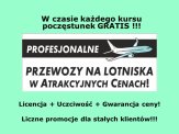 Przewóz osób Transport na lotnisko Balice Katowi