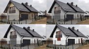 Projekt elewacji / wizualizacja domu / remont / ma