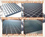 Kraty Wema, kraty pomostowe Mostostal, stopnie sch